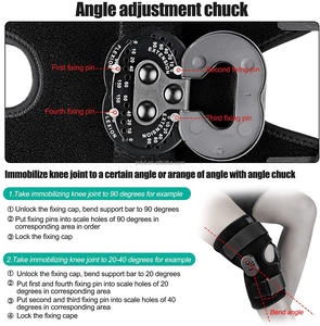 Soporte ortopédico para piernas, rodillera ortopédica, soporte para osteoartritis, alivio del dolor, rodillera médica, bisagra - Product Image 4