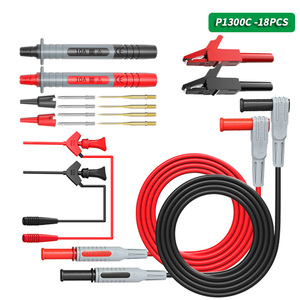 Cleqee P1300C Multimètre Super 12-en-1 avec Sondes Remplaçables, Pince Multimètre, Kits de Câbles de Test + Pinces Crocodiles - Product Image 3