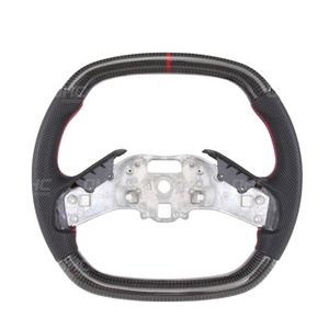 Volant en fibre de carbone de style à la mode pour 2020 <span class=keywords><strong>2021</strong></span> Chevrolet <span class=keywords><strong>Corvette</strong></span> C8 Volant Ohc Moteurs - Product Image 6