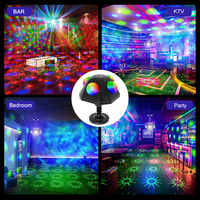 Prix de gros, nouveau design, lumière laser magique RGB rotative à 360 degrés, 15W 5V, pour DJ, bar, KTV, fête, scène