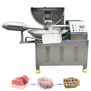 Vacuum Electric Meat Bowl <b>Cutter</b> <b>Multifunctional</b> Chicken Cutting Grinder Mixer Commercial <b>Vegetable</b> Chopper for Sausage Meatball - Product Image 2