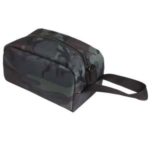 Sac de toilette mini étanche personnalisé OEM classique décontracté anti-odeur avec fermeture éclair et doublure en charbon actif, faible MOQ, fabricant - Product Image 1