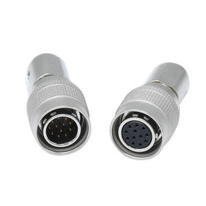 Conector Circular Autoconector HRS Push-Pull con Bloqueo, 4/6/7/10/12 Pines, Macho y Hembra, Impermeable IP67, Conector Metálico para Automóvil - Product Image 5