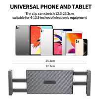 Support de téléphone à bras long réglable de 4,5 à 12,9 pouces, support de tablette flexible, support de sol pour lit, canapé, bureau, cadeaux d'affaires personnalisés
