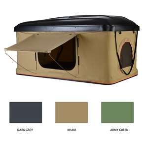 Tente de toit de voiture entièrement automatique, nouvelle, <span class=keywords><strong>pour</strong></span> le tourisme en plein air, pliable quatre portes, quatre saisons, double couche, étanche >3000mm - Product Image 6