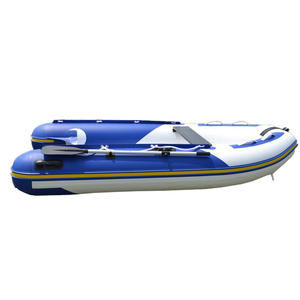 Mini bateau côtelé de 3M, 3.3M, Mini coque de ponton en aluminium - Product Image 2