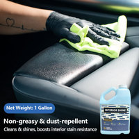 Liquide d'entretien inodore pour garnitures intérieures, multifonctionnel, nettoyant, brillant et anti-âge pour atelier de detailing