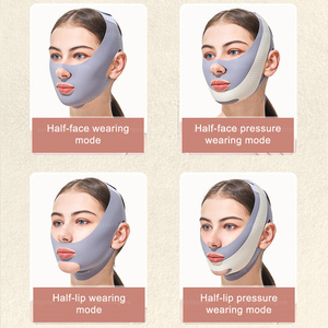 Wholesale Sports Protective Gear <b>Face</b> Slimming Bandage V-Line <b>Shaper</b> & Double Chin Reducer Anti-Wrinkle Facial Lifting Strap for - Product Image 4