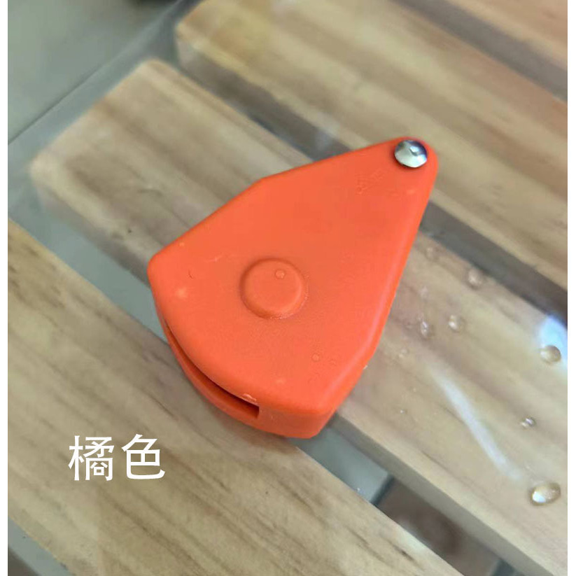 Poulie simple orange
