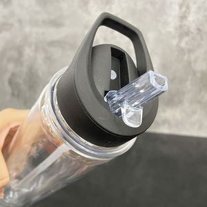 Bouteilles d'eau sportives pour enfants de 10 oz avec bouchon à vis, en PET, avec sangle, écologiques et compatibles lave-vaisselle - Product Image 4
