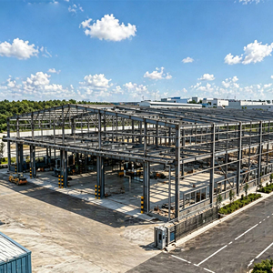 Edificio de Almacenamiento de Alta Gama, Estructura de Acero Ecológica, Almacén de Acero, Taller de Acero - Product Image 5