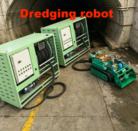 Robot sous-marin à chenilles télécommandé pour le dragage et la protection des ressources hydrauliques