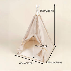 เตียงสัตว์เลี้ยงโพลีเอสเตอร์สำหรับแมวและสุนัขตัวเล็กเพื่อการนอนหลับ/เต็นท์สัตว์เลี้ยง/เต็นท์แมว/เตียงแมว - Product Image 2