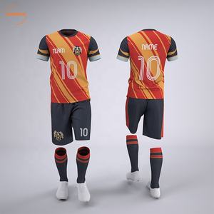 موديل جديد جملة أحدث تصميم أزياء زي رياضي كرة قدم جيرسي طقم ملابس - Product Image 1