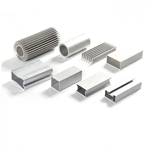 Custom Aluminium Extrusion Profile Anodized Aluminum Heatsink Extrusion Aluminum Heat