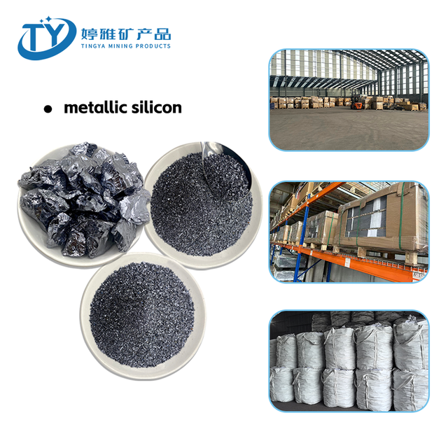 Wholesale High Pure Silicon Metal 441 551 Si Grade Metallic Silicon 553 for the Refractory/Metallurgy Industry