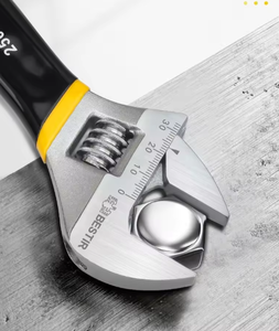 Adjustable 6/8/10/12in Universal Wrench <b>Spanner</b> Large Opening Bathroom Repair <b>Tools</b> for Water Pipe OEM Customizable - Product Image 4