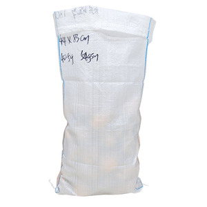Sac tissé en PP robuste 100 kg pour ciment et chaux avec poignée, matière vierge, exportation vers les États-Unis, le Canada et l'Australie - Product Image 3