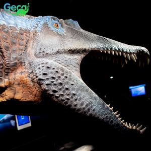 Estatua de Dinosaurio Espinosaurio Animatrónico Realista en Resina, Tamaño Real 3D, para Parques al Aire Libre - Product Image 5