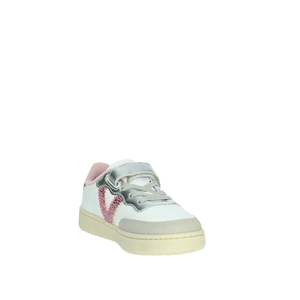 Victoria Girls' Sneakers White Silver <b>Velcro</b> Closure Chunky <b>Shoes</b> - Product Image 5