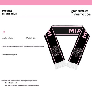 Bufanda Plegable Unisex de Poliéster para Aficionados al Fútbol, Diseños Personalizados de Fábrica de Souvenirs, para el Campeonato de la Liga - Product Image 3