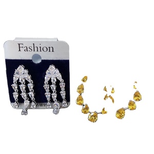 Mode strass 925 boucles d'oreilles en argent Sterling vendeur boucle d'oreille plaqué or personnalisé n'importe quel nom surdimensionné Hippie bijoux boucles d'oreilles - Product Image 2