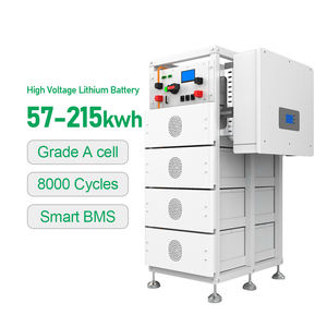 Almacenamiento de Batería Comercial AMIBA de 25 Kw 50 Kw, 40 Kwh 100 Kwh, Lifepo4, Refrigeración por Aire, para Uso en Red y Fuera de Red, con Garantía de 10 Años - Product Image 1