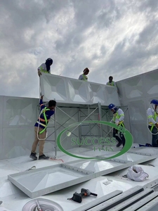 FRP/GRP/SMC モジュール式水槽、断熱一体型水槽 10000ガロン GRP水槽 - Product Image 5