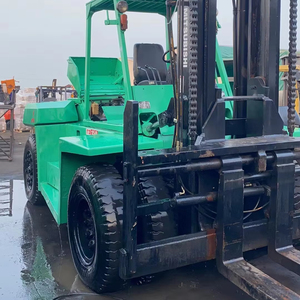 Low Mileage Second Hand Mitsubishi FD150 Forklift Smooth Transmission & Hydraulics - Product Image 1