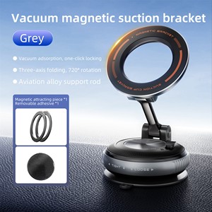 Support de téléphone universel pour voiture SD03 avec ventouse en silicone 360° °   Support magnétique rotatif pour téléphone portable sur tableau de bord de voiture - Product Image 6