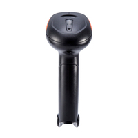 Escáner de Código de Barras Inalámbrico Portátil 1D 2.4G Bluetooth, Lector de Códigos de Barras CCD USB con Cable para Inventario