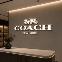 Letrero Acrílico Grabado Personalizable con Logotipo de Empresa, Mini Pantalla LED, Letras Iluminadas, Resistente a la Intemperie IP54