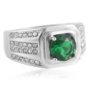 Anillo geométrico de zafiro yunnique, joyería de moda para mujer, regalo con engaste de puntas 210149 - Product Image 4