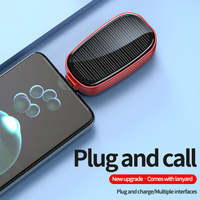 Pengisi Daya Nirkabel Tenaga Surya Mini Darurat Luar Ruangan Berkualitas Tinggi Pengisian Cepat 1200mAh Gantungan Kunci Power Bank Portabel Pengisian Daya Ponsel
