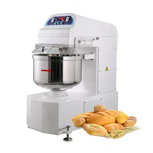 Mezcladora de masa eléctrica de acero inoxidable 304 a buen precio, mezcladora de masa de pan de Pizza para uso en cocina y panadería de 20L