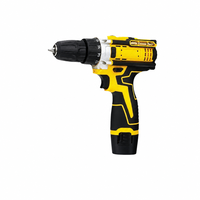Perceuse pistolet 12V compacte à moteur à balais, batterie lithium rechargeable, vitesse variable en continu, réversible - Perceuse multifonctionnelle