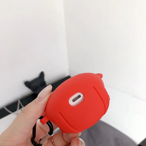 Hot Pet dog 3D custodia protettiva per scatola di ricarica per auricolari Wireless in silicone morbido rosso per Apple AirPods pro 3 custodia <span class=keywords><strong>Bulldog</strong></span> <span class=keywords><strong>francese</strong></span> - Product Image 6