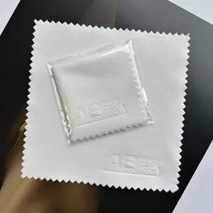 थोक शिप करने के लिए तैयार कस्टम लोगो माइक्रोफाइबर चश्मा सफाई कपड़ा चश्मा स्क्रीन पॉलिशिंग कपड़ा
