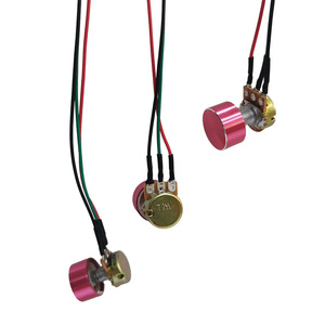 Bộ chiết áp 1K 2K 5K 10K 20K 50k 100k 250K 500k 1m 15mm Bộ chiết áp quay côn tuyến tính có nắp núm - Product Image 2