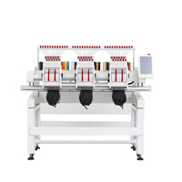 Machine à broder stable à grande vitesse pour la création de logos sur vêtements, machine à broder informatisée