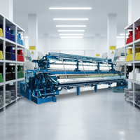 Machine à fabriquer des filets de pêche facile à utiliser ZRD45-120, machines à filets de pêche à double nœud.