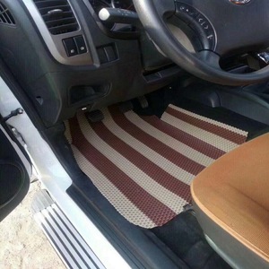 Jieyu 5006 <span class=keywords><strong>Tapis</strong></span> de voiture de style <span class=keywords><strong>sport</strong></span> en PVC à ajustement universel Modèles de positionnement du plancher avant arrière Toyota TT Tesla <span class=keywords><strong>Tapis</strong></span> en plastique durable - Product Image 4