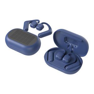 <span class=keywords><strong>Clip</strong></span> anti-transpiration sur les écouteurs à conduction d'air avec étui de charge à énergie <span class=keywords><strong>solaire</strong></span> - Product Image 3