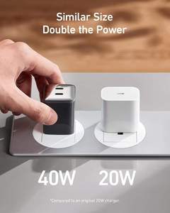 อะแดปเตอร์ Anker 521 USB C 40W ชาร์จเร็ว (Nano Pro) PIQ 3.0 ขนาดกะทัดรัด (ไม่สามารถพับได้) พร้อมพอร์ต 2 ช่อง สำหรับ A2038 ชาร์จเร็ว 40W (Nano Pro) - Product Image 3