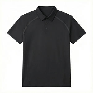 OEM ODM 2026 Nouvelle Collection Été – Chemise de Golf Homme Unie à Séchage Rapide, Sans Coutures, Respirante en Polyamide/Nylon, Sport Décontracté - Product Image 3