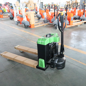 Jack baterai Stacker elektrik 1.5T 2T, truk palet angkat untuk gudang - Product Image 3