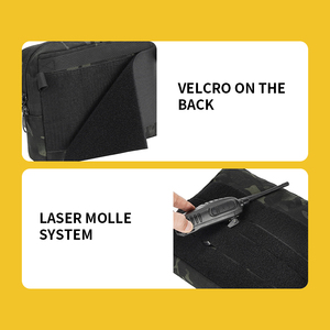 Sivi กระเป๋าไนลอนใส่ปืน, อุปกรณ์เสริมสำหรับ1000D อุปกรณ์เสริมสำหรับการยิงทางยุทธวิธีกระเป๋าใส่เครื่องมืออเนกประสงค์ - Product Image 3