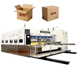 Máquina de Impresión, Ranurado y Troquelado de Cartón Corrugado, Máquina Flexográfica para Fabricación de Cajas de Cartón Ndrt1-920fsdc Lead Flexo - Product Image 1