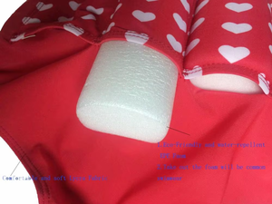 Baju Renang Pelampung Bayi Balita dengan Logo Kustom Cetak Sublimasi, Jaket Pelampung Solid, Alat Bantu Belajar Berenang, Pakaian Mandi - Product Image 4