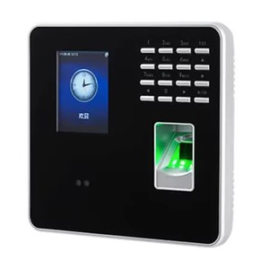 Reloj de tiempo biométrico Red de reconocimiento facial y de huellas dactilares TCP/IP USB Máquina de asistencia de tiempo para empleados - Product Image 3